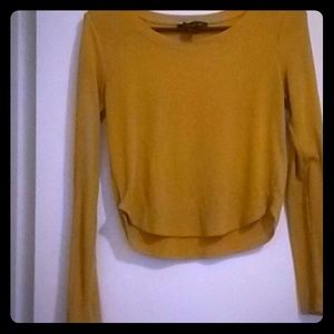 Mustard color long sleve